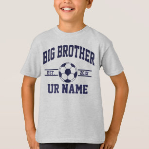 Personalisierter großer Bruder-Name T-Shirt
