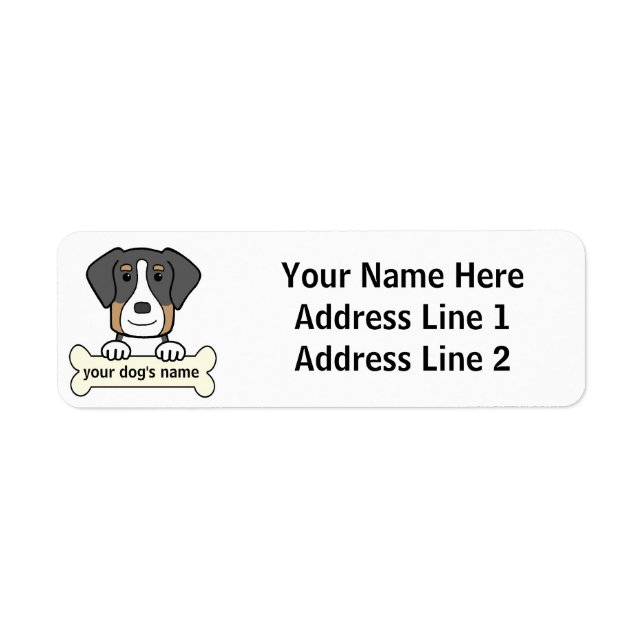Personalisierter Großschweizer Hund (Vorne)