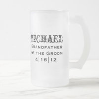 Personalisierter Großvater der Groom-Tasse