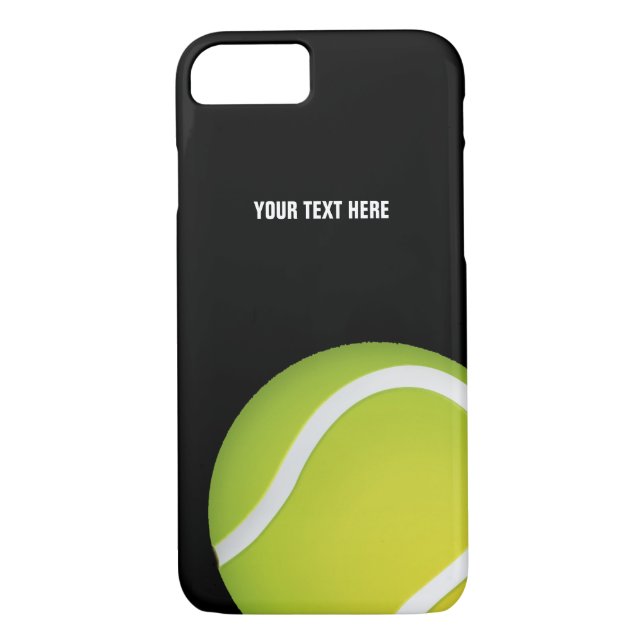 Personalisierter grüner Tennis-Ball Case-Mate iPhone Hülle (Rückseite)
