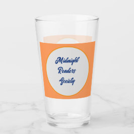 Personalisierter Halloween-Buchclub Glas