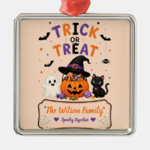 Personalisierter Halloween-Familienname, Süßes ode
