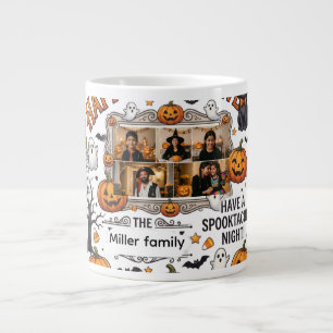 Personalisierter Halloween-Familienschmuck & Bekle Jumbo-Tasse