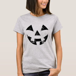 Personalisierter Halloween-Kürbis mit Lehrer-Motiv T-Shirt