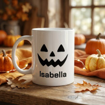 Personalisierter Halloween-Kürbiskopf