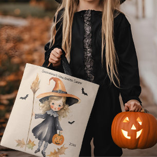 Personalisierter Halloween-Süßigkeitenbeutel für H