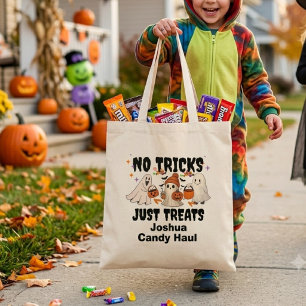 Personalisierter Halloween-Tote-Beutel für Kinder, Tragetasche
