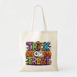 Personalisierter Halloween-Trick oder Treat-Bag Tragetasche
