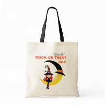 Personalisierter Halloween-Trick oder Treatbeutel