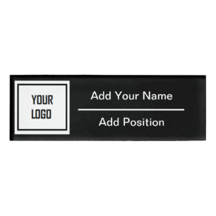 Personalisierter Handelsname-Umbau Namenschild