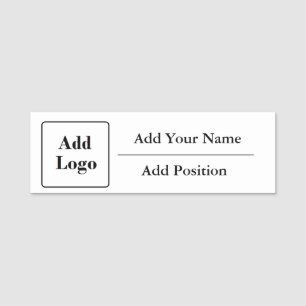Personalisierter Handelsname-Umbau Namensschild