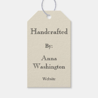 Personalisierter, handgefertigter Tag Geschenkanhänger