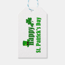 Personalisierter Happy St. Patrick's Day Geschenkt Geschenkanhänger