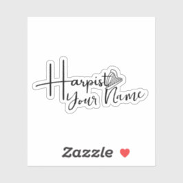 Personalisierter Harnsticker Aufkleber