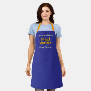 Personalisierter Hausmädchen-Service-Unternehmer B Schürze