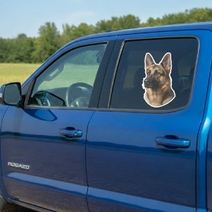 Personalisierter Haustier-Foto-Autofenster-Aufkleb Aufkleber
