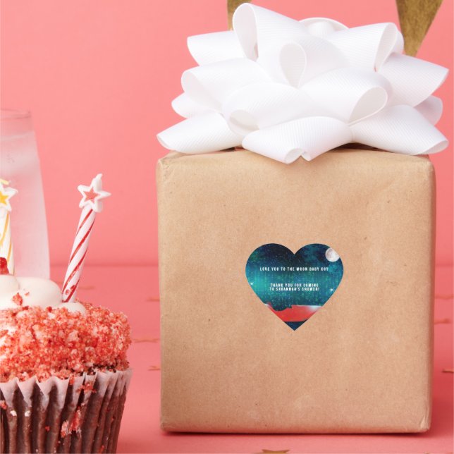 Personalisierter Heart Sticker für klassische Auto (Party)