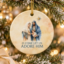Personalisierter Heiliger-Familien-Weihnachts-Schm