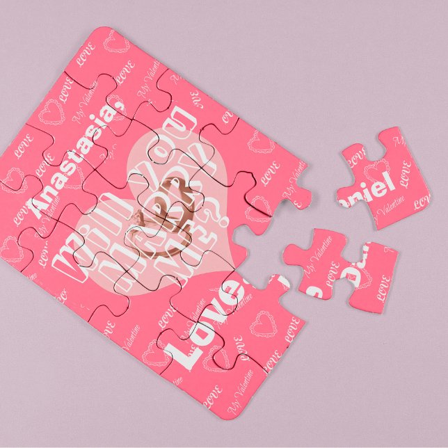 Personalisierter Heiratsvorschlag wird mich heirat Puzzle (Von Creator hochgeladen)