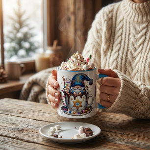 Personalisierter Heißer Kakao Zweifarbige Tasse
