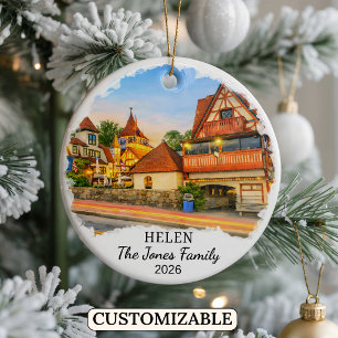 Personalisierter Helen-Schmuck, Benutzerdefiniert  Keramik Ornament