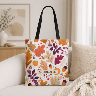 Personalisierter Herbst – Herbstblätter & Eicheln