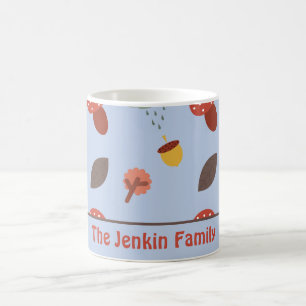 Personalisierter Herbst-Kaffeebecher Kaffeetasse