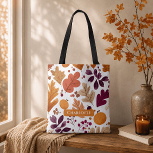 Personalisierter Herbst - Name der Herbstleaves un