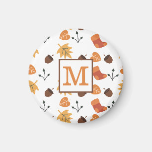 Personalisierter Herbstmagnet Magnet