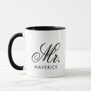 Personalisierter Herr Name Kaffee Becher Benutzerd Tasse
