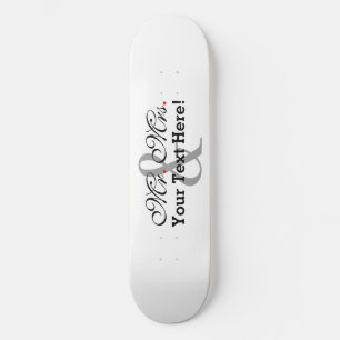 Personalisierter Herr und Frau Plus Customizable Skateboard