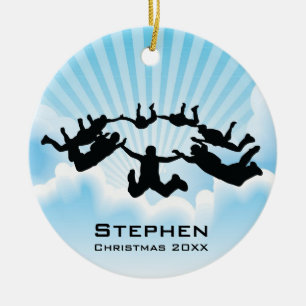Personalisierter Himmel Keramikornament