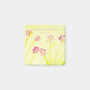 Personalisierter Hinweis Post-it Klebezettel