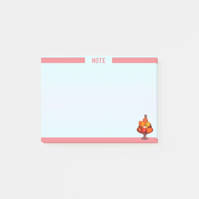 Personalisierter Hinweis Post-it Klebezettel (Vorderseite)