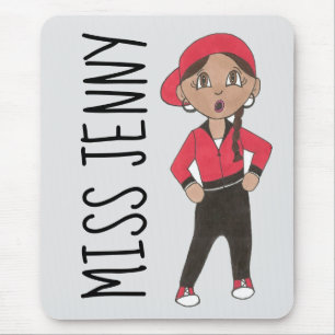 Personalisierter Hip Hop Jazz Tanzlehrer Angesagt- Mousepad