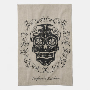 Personalisierter Hipster Zuckerhut Handtuch