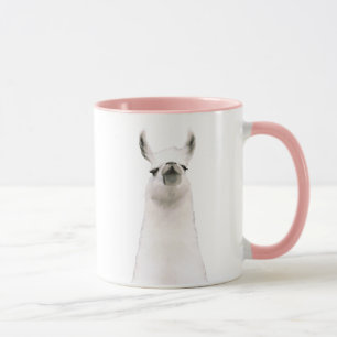 Personalisierter hochnäsiger, snobistischer Lama Tasse