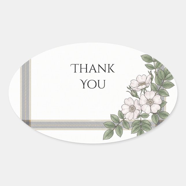 Personalisierter Hochzeitsaufkleber Ovaler Aufkleber (Vorderseite)