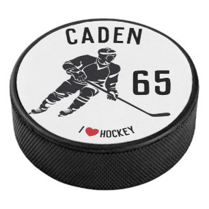 Personalisierter Hockeypuck Eishockey Puck