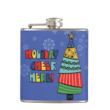 Personalisierter Holiday Chef Hier Flasche