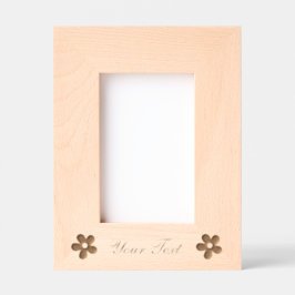 Personalisierter Holzrahmen für sie Geätzte Rahmen
