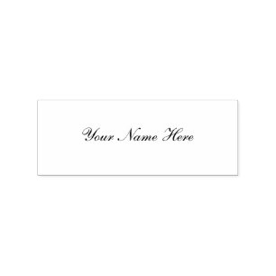 Personalisierter Holzstempel Gummistempel