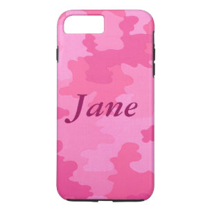 Personalisierter Hot-Pink-Camouflage iPhone 7 Fall Case-Mate iPhone Hülle