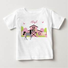 Personalisierter Hübscher Barn & Garden T - Shirt