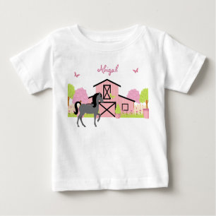 Personalisierter Hübscher Barn & Garden T - Shirt