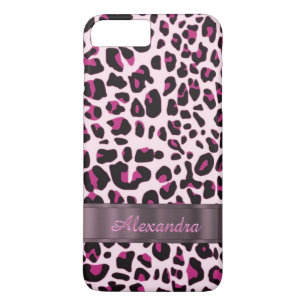 Personalisierter hübscher Leopardendruck Case-Mate iPhone Hülle