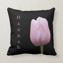 Personalisierter Hübscher Rosa Tulip