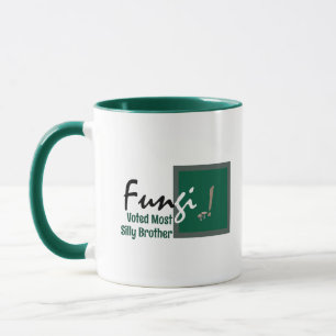 Personalisierter Humorischer Bruder, Pilzpilz Tasse