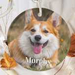 Personalisierter Hund Foto für Haustiere Länge dop Schlüsselanhänger<br><div class="desc">Feiern Sie die Liebe für Ihren Furry-Freund mit unserem Personalisierten Doppel-Side-Hund-Foto-Schlüsselanhänger, das perfekte Accessoire für Hundemütter und Hundefreunde gleichermaßen. Mit diesem einzigartigen Schlüsselanhänger können Sie Ihr geliebtes Haustier stilvoll präsentieren und dabei zwei Ihrer Lieblings-Fotos zeigen - eines auf jeder Seite. Egal, ob es sich um ein Bild der spielerischen Antik...</div>