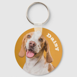 Personalisierter Hund Foto für Haustiere Lover Kee Schlüsselanhänger